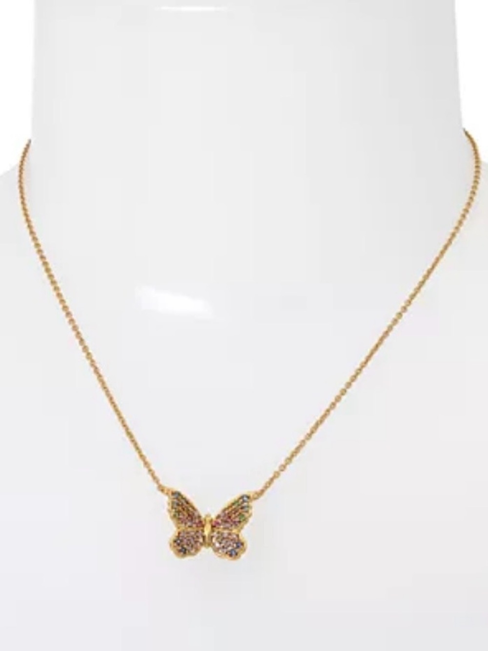 KURT GEIGER LONDON
Butterfly Pendant Necklace, 16"